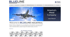 Desktop Screenshot of bluelineindustrial.com